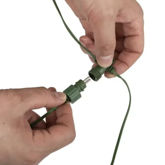 7.5ft. Pre-Lit Fir Artificial Christmas Tree, Warm White LED Lights {9}