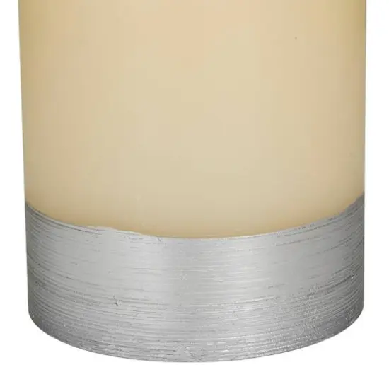 Cream Wax LED Flameless Candle {5}