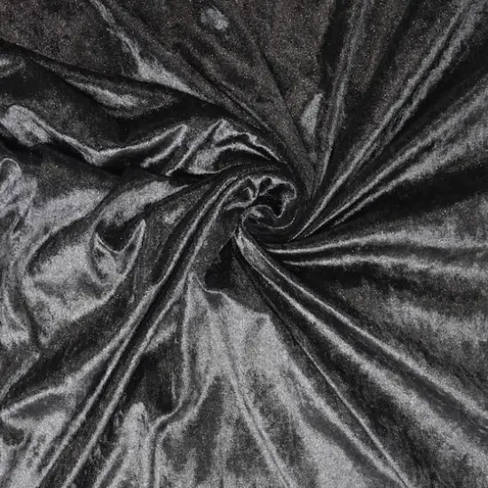 Feldman Craft Velvet Polyester Fabric Black {4}