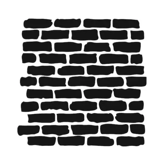 The Crafter's Workshop Bricks Stencil {1}