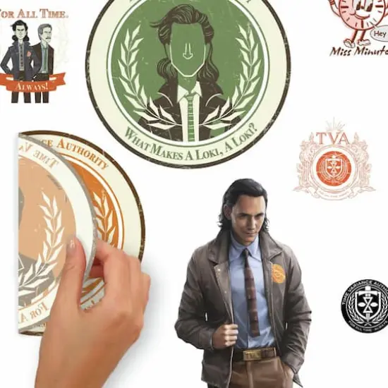 RoomMates Marvel Loki Peel & Stick Wall Decals {5}