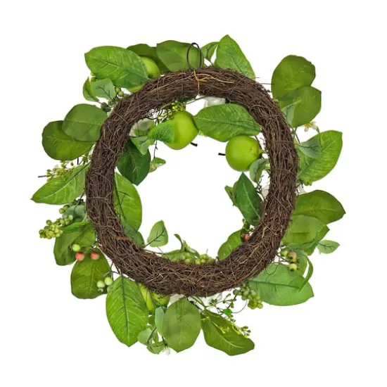 24'' Rose and Apples Wreath {5}