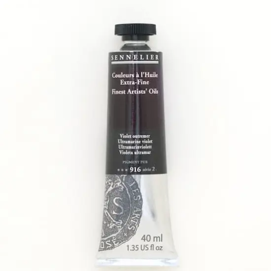 Sennelier Artists' Oil Color, 40mL 916 Ultramarine Violet S2 {1}