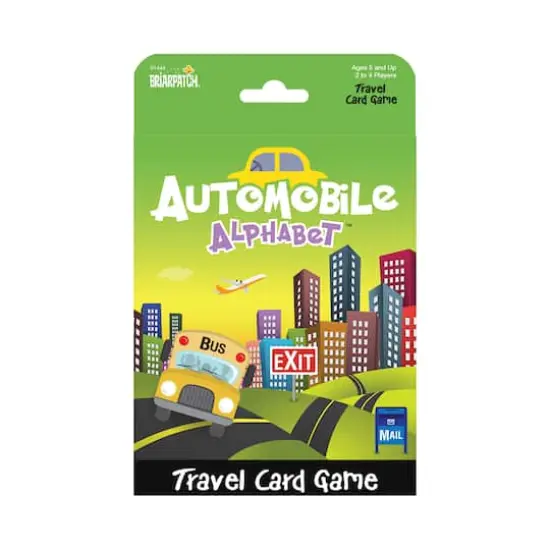 Automobile Alphabet Travel Card Game {4}