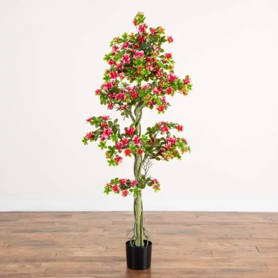 6ft. UV Resistant Artificial Azalea Tree (Indoor/Outdoor) {10}