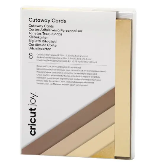 Cricut Joy&trade; Cutaway Cards, Neutrals Sampler {1}