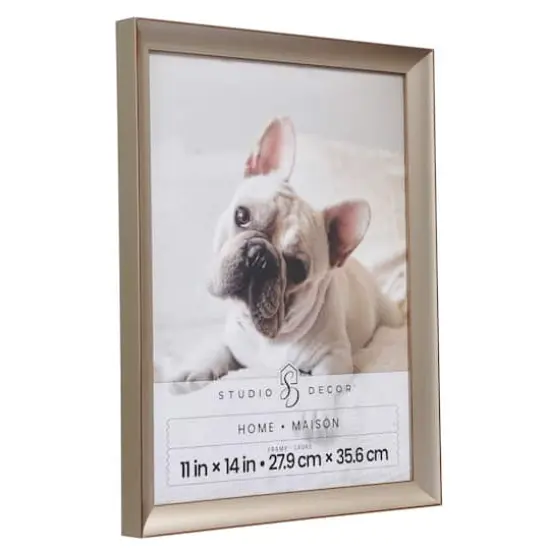 Home 11" x 14" Champagne Thin Wall Frame by Studio D&eacute;cor&reg; {3}