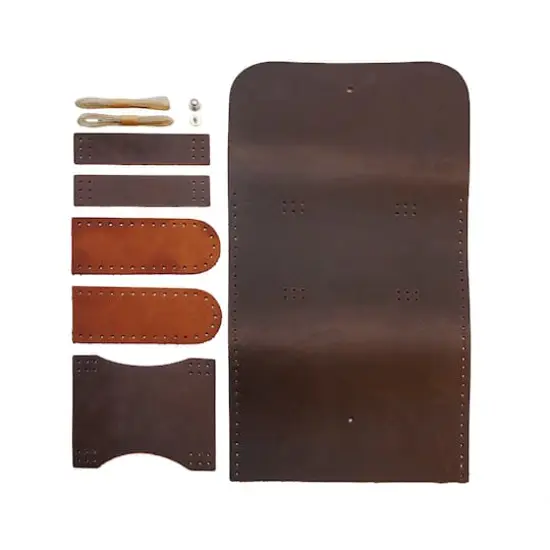 Leather Festival Bag Kit by ArtMinds&trade; {3}