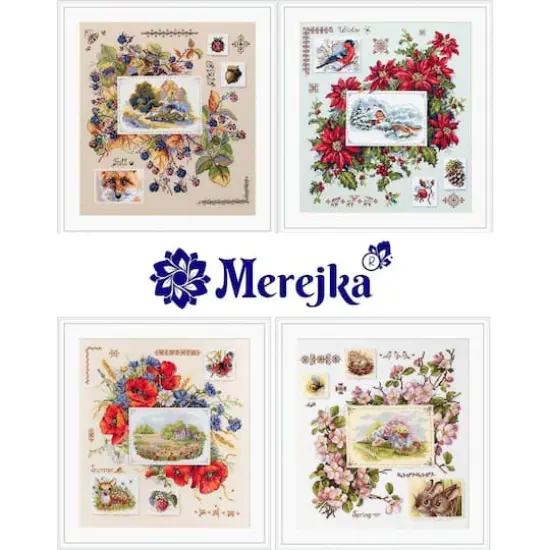 Merejka Summer Sampler Counted Cross Stitch Kit {5}
