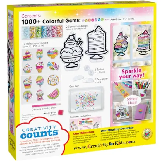 Creativity for Kids&reg; Sweets Big Gem Diamond Painting {6}