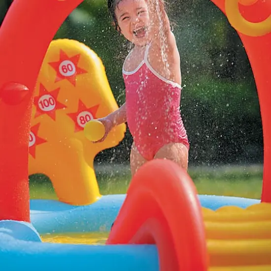 Pool Central&reg; 7ft. Inflatable Children's Interactive Water Play Center {6}