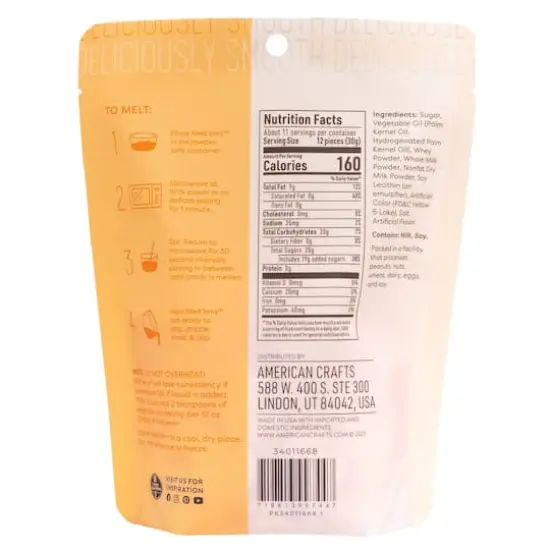 Sweetshop&trade; Melt'ems, 12oz. Orange {5}