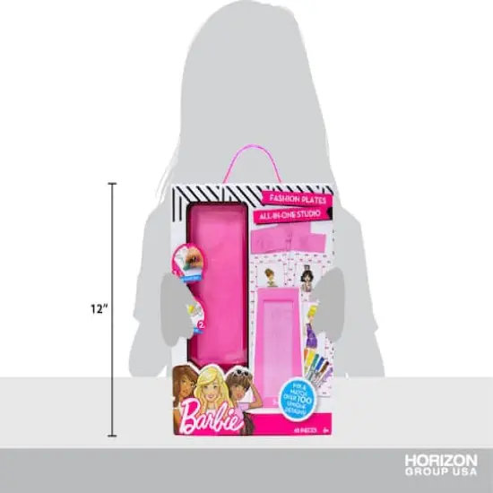 Barbie&trade; Fashion Plates Rubbing Kit {5}