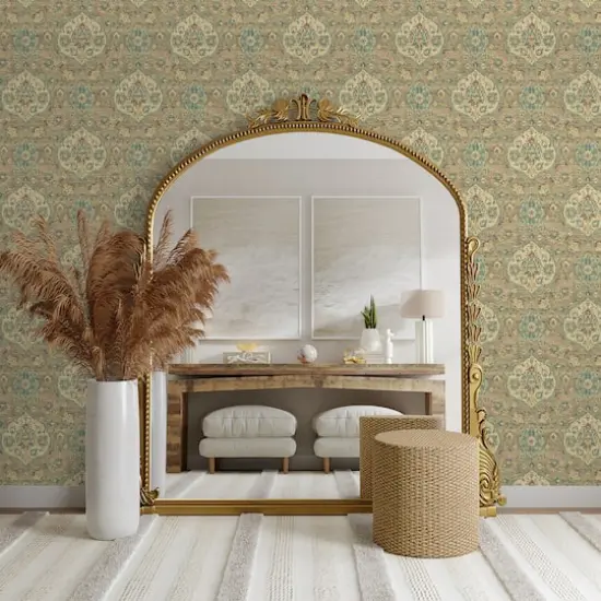 Surface Style Caspian Peel & Stick Wallpaper Taupe {3}