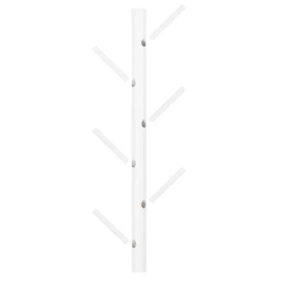 NEX&trade; 6-Hook Wall Mounted Tree Branch Coat Rack White {1}