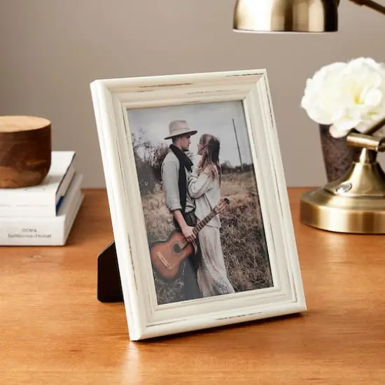 Simply Essentials&trade; Distressed White Frame by Studio D&eacute;cor&reg; {3}