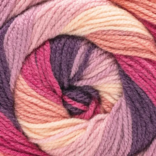 Caron&reg; Cinnamon Swirl Cakes&trade; Yarn Berry Ripple {4}