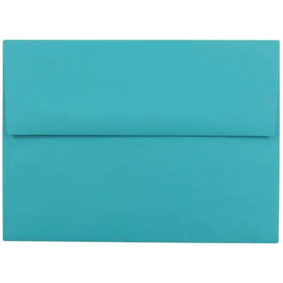 JAM Paper A6 Blank Greeting Cards & Envelopes Set, 100ct. Sea Blue {4}