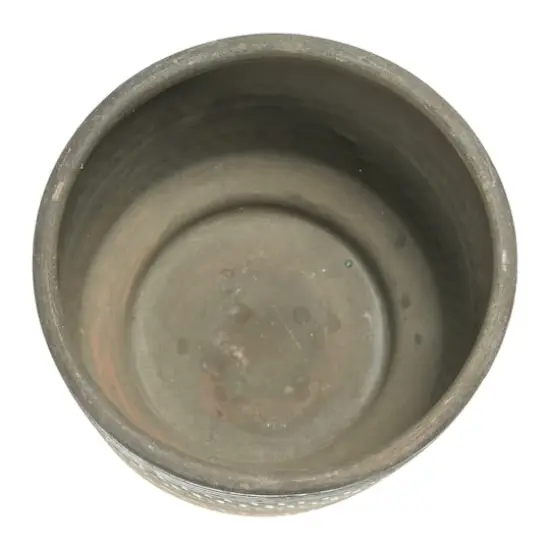 Hello Honey&reg; 7" Debossed Stoneware Planter {7}