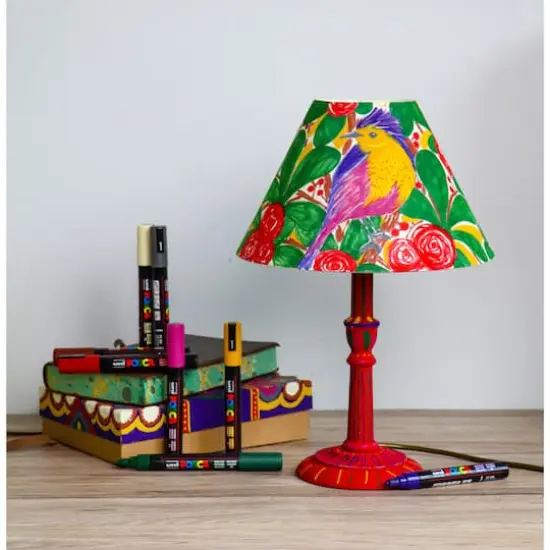 POSCA PC-5M Medium Tip Dark Color Paint Marker Set {6}