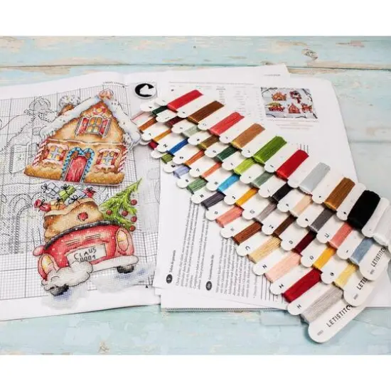 Letistitch Christmas Ornaments Counted Cross Stitch Kit {7}