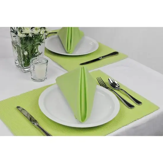 DII&reg; Solid Oversized Napkin, 6ct. Fresh Green {4}