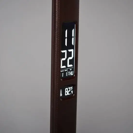 OttLite Wellness Series 14.75" Brown Renew LED Desk Lamp {4}