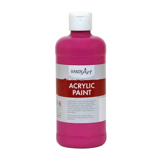 Handy Art&reg; Acrylic Paint, 3ct. Magenta {4}