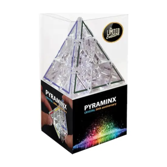 Meffert's Puzzles - Pyraminx Crystal: 50th Anniversary Limited Edition {3}