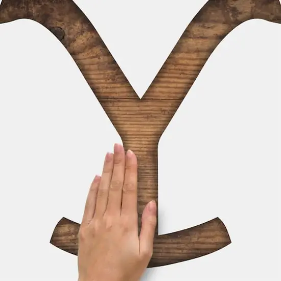 RoomMates Yellowstone Dutton Ranch Logo Giant Peel & Stick Wall Decals {6}