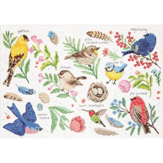 Design Works&trade; Bird Study Counted Cross Stitch Kit {1}