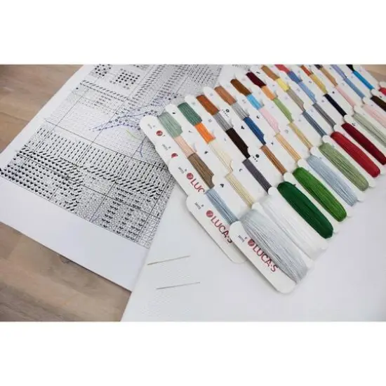 Luca-S Blissful Bird Feeder Counted Cross Stitch Kit {7}