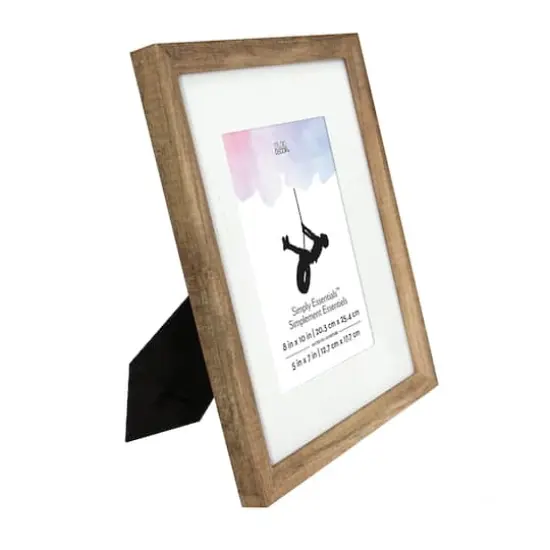 Simply Essentials&trade; Natural Frame with Mat by Studio D&eacute;cor&reg; {6}