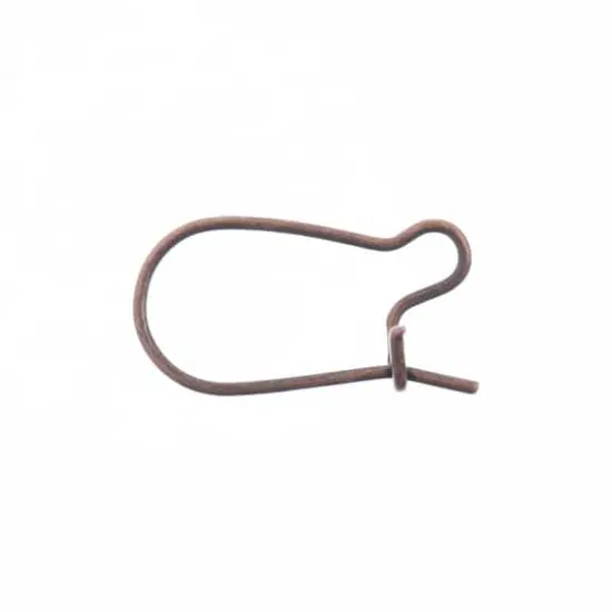 John Bead Must Have Findings 19mm Kidney Earwire, 46ct. Antique Copper {4}