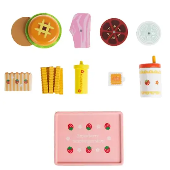 Toy Time Fast Food Cheeseburger Meal Playset {4}