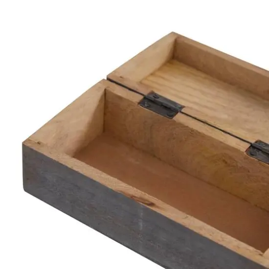 Gray Mango Wood Country Cottage Box Set {6}