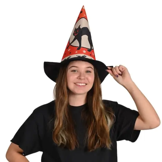 Beistle Vintage Halloween Felt Witch Hats, 3ct. {3}