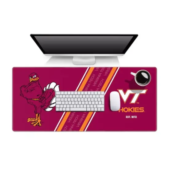 College Football Logo Series Desk Pad Virginia Tech Hokies {1}