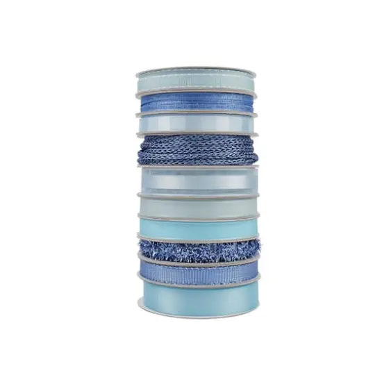 Value Pack Ribbon, 10ct. by Celebrate It&reg; Soft Blue {3}