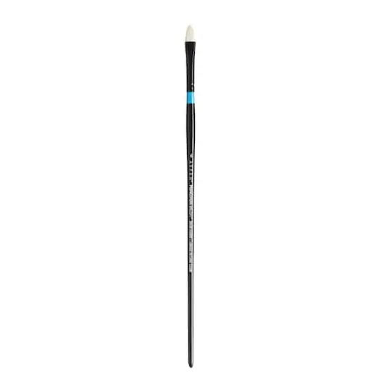 Princeton™ Aspen™ Synthetic Long Handle Short Filbert Brush {5}