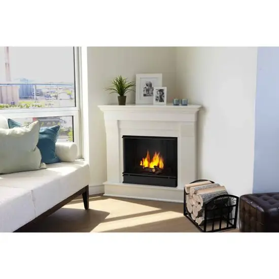 Hastings Home Black Scrolls Firewood Storage Rack {7}