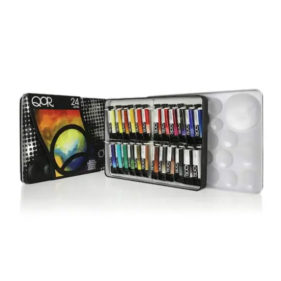 QoR&reg; Watercolor 24 Color Introductory Set {1}