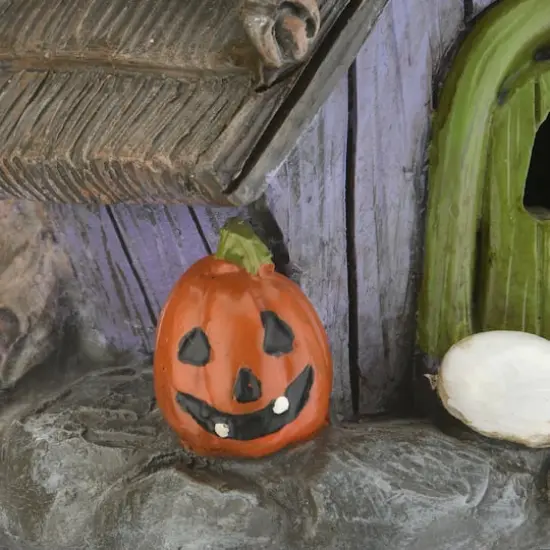 6" LED Purple Haunted House {4}