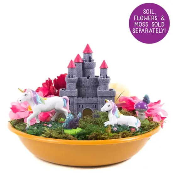 Creative Roots&reg; Unicorn Garden Terrarium {8}