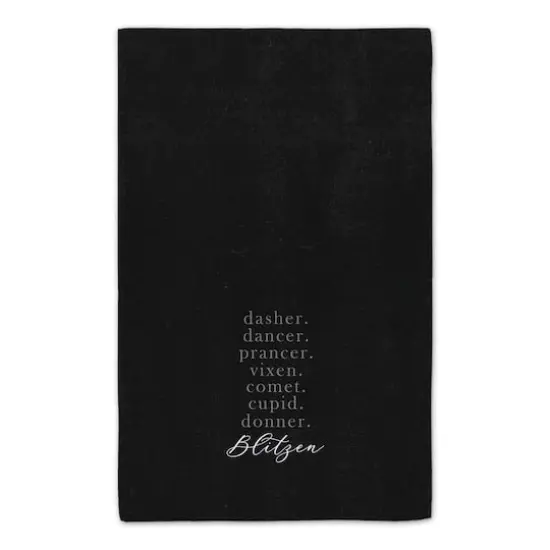 Reindeer Names Tea Towels - Set of 2 {4}