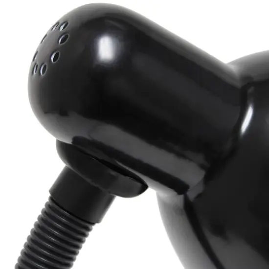 Creekwood Home Essentix 14.25" Metal Desk Lamp Black {7}