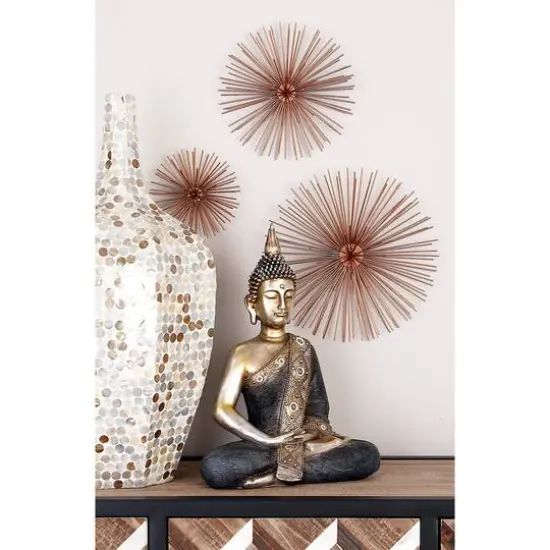 CosmoLiving by Cosmopolitan Starburst Metal Wall Accent Set, 3ct. {7}