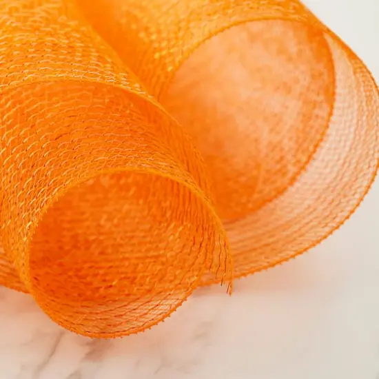 21" x 30ft. Mesh Ribbon by Celebrate It&reg; Occasions&trade; Orange {3}