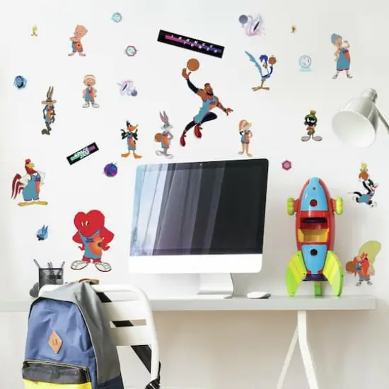 RoomMates Space Jam Peel & Stick Wall Decals {4}