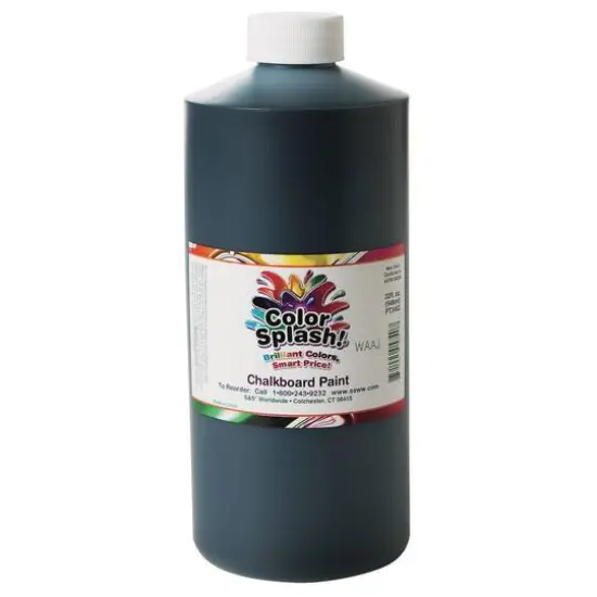 Color Splash!&reg; Black Chalkboard Paint {1}